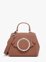 Leather Yumi Top Handle Bag Nathan baume Brown ginkgo 4