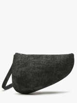 Crossbody Bag City Perle Tweed Nathan baume Black n city TW