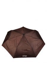 Umbrella Isotoner Brown parapluie 9397