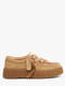 warm sand suede