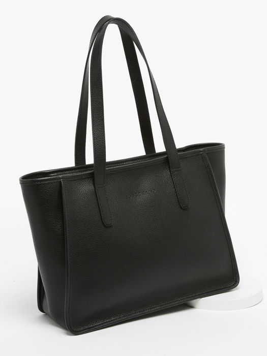 Longchamp Le foulonné Hobo bag Black