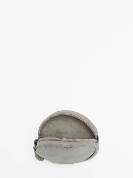 Round Leather Nine Coin Purse Milano Silver nine NI21127N other view 1