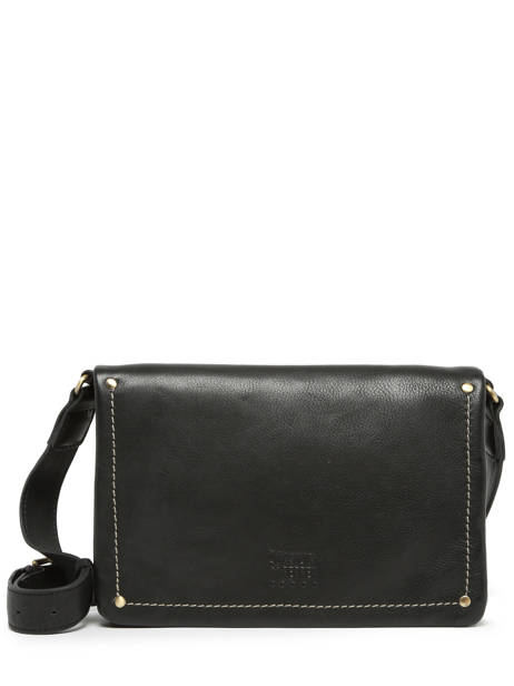 Crossbody Bag Boston Leather Basilic pepper Black boston BBOS01