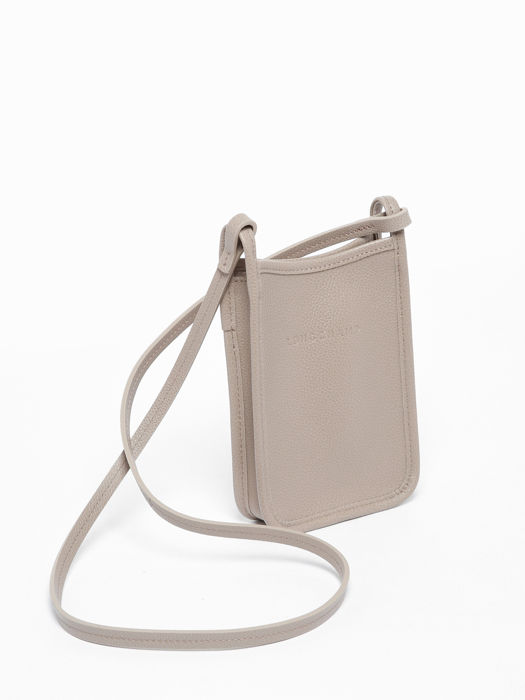 Longchamp Le foulonné Etui ipod/cd Gris