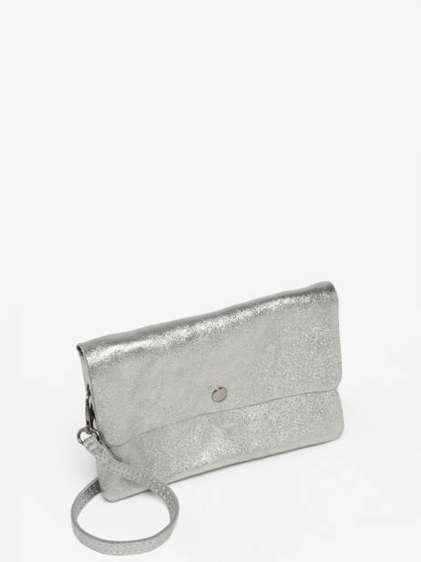 Crossbody Bag Nine Leather Milano Silver nine NI23067 other view 2