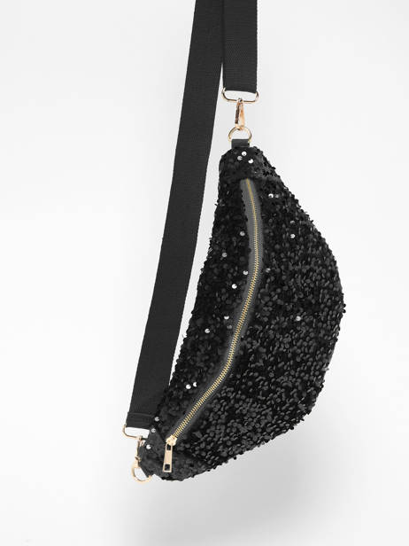 Sequin Ciao Boum Belt Bag Miniprix Black ciao boum 650 other view 2