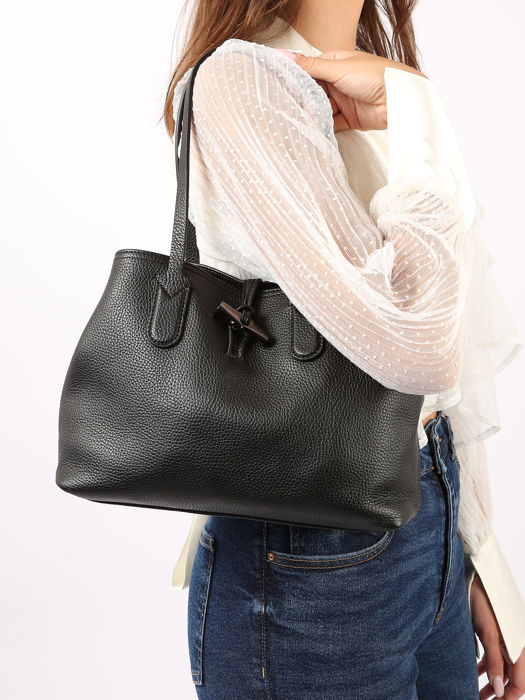 Longchamp Le roseau essential Hobo bag Black