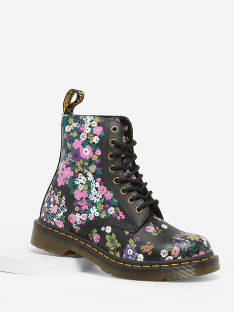 Bottines 1460 Pascal Floral En Cuir Dr martens Multicolore women 31186038 vue secondaire 1