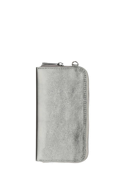 Ccrossbody Phone Case Leather Milano Silver nine NI23068 other view 4