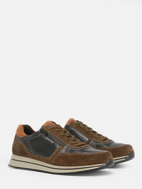 Sneakers Gilford En Cuir Mephisto Marron men P5143632 vue secondaire 3