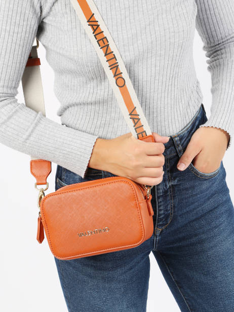 Sac Bandoulière Zero Re Valentino Orange zero re VBS7B306 vue secondaire 1