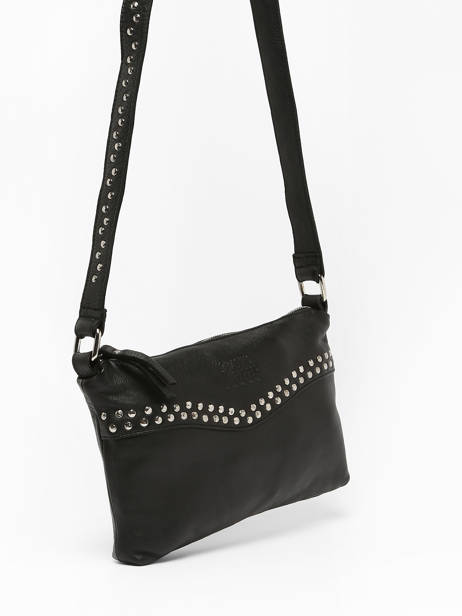 Shoulder Bag Glam Leather Basilic pepper Black glam BGLA68 other view 2