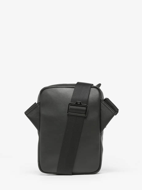 Sac Bandoulière Lacoste Noir monogramme NH4486MR vue secondaire 4