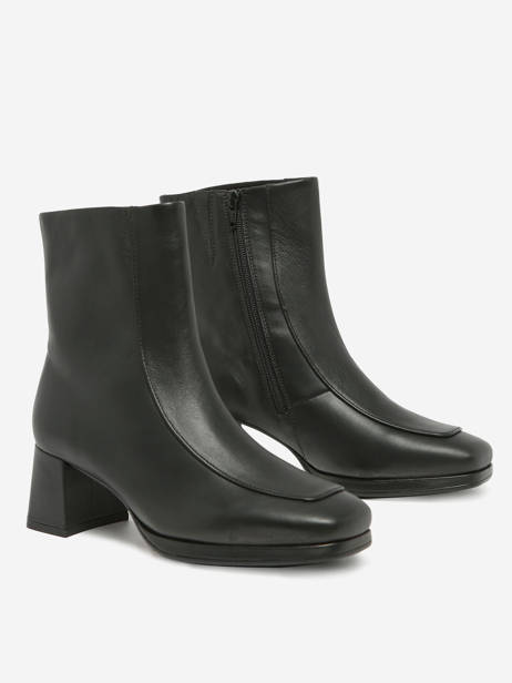 Bottines à Talon En Cuir Gabor Noir women 57 vue secondaire 4