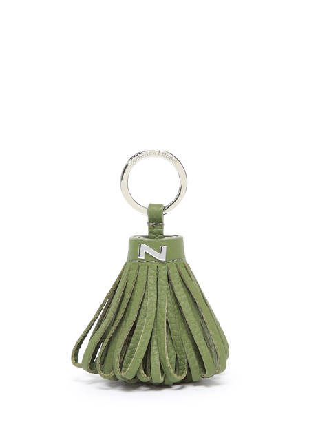 Porte-clefs Dahlia Cuir Nathan baume Vert original n 100100N