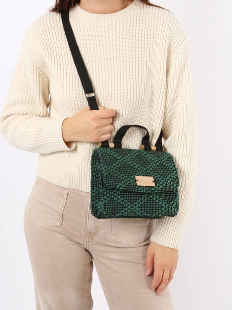 Crossbody Bag Oeillet Cotton Woomen Green oeillet WOEI21 other view 1