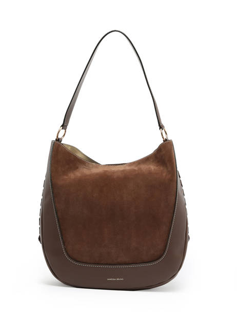 Sac Porté épaule Lou Cuir Vanessa bruno Marron lou 88V40904