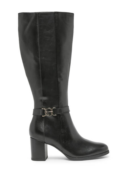 Bottes à Talon En Cuir Tamaris Noir women 41