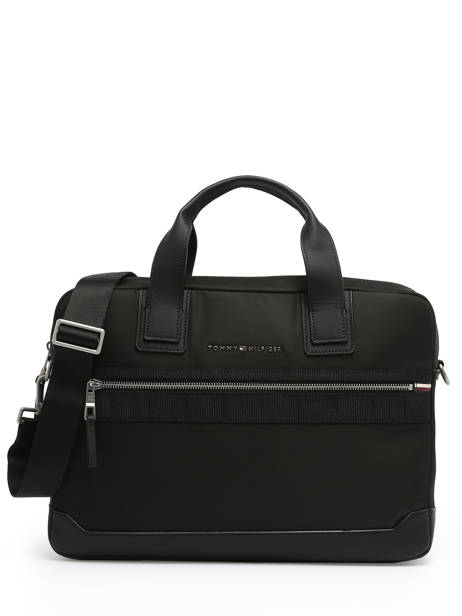 Business Bag Tommy hilfiger Black elevated AM11574