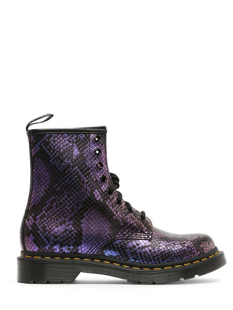 Boots 1460 Viper In Leather Dr martens Violet women 31027719