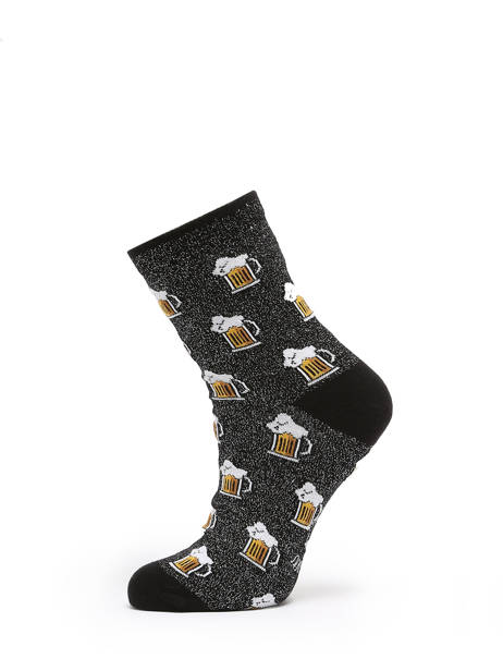 Chaussettes Cabaia Noir socks HUG