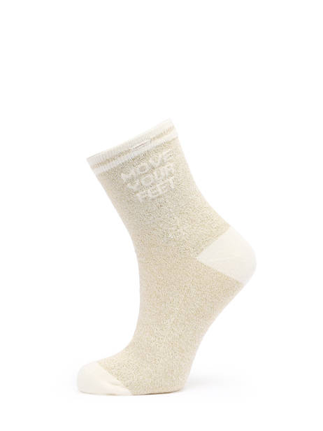 Socks Cabaia Gold socks MOVEYOUR