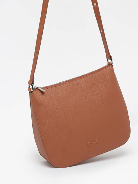 Leather Lou Shoulder Bag Nathan baume Brown egee 5 other view 2