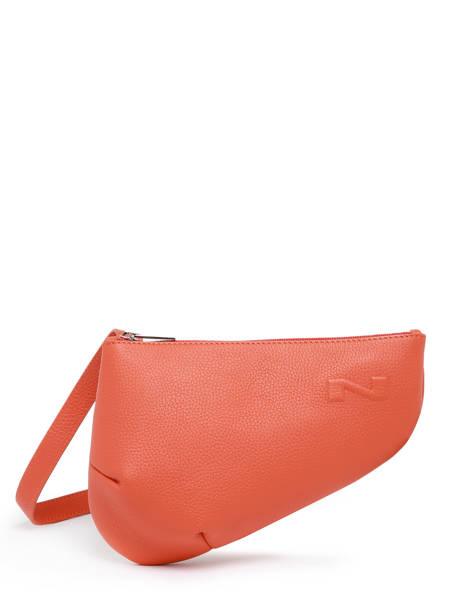Sac Bandoulière City Perle Cuir Nathan baume Orange n city N1811000