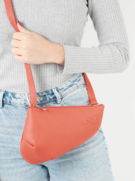 Sac Bandoulière City Perle Cuir Nathan baume Orange n city N1811000 vue secondaire 1
