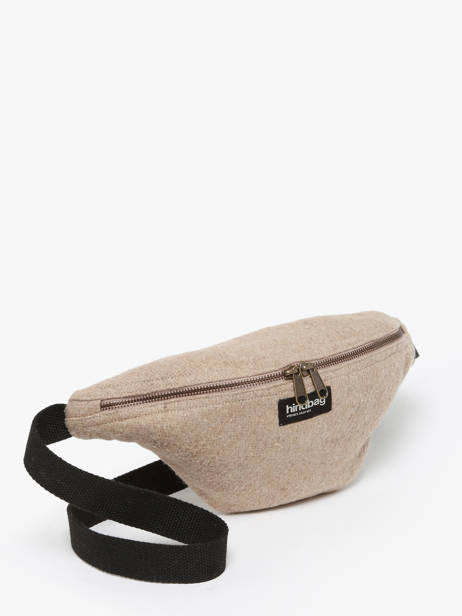 Belt Bag Hindbag Beige wool W other view 2