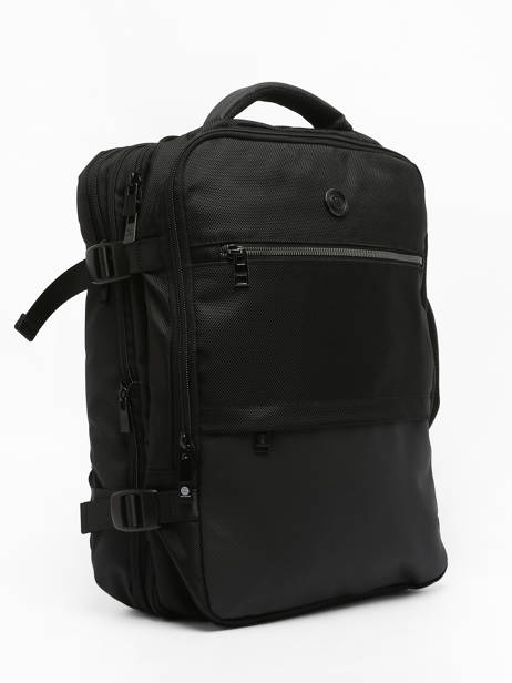 Backpack Serge blanco Black control CTL11050 other view 2