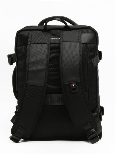 Backpack Serge blanco Black control CTL11050 other view 4