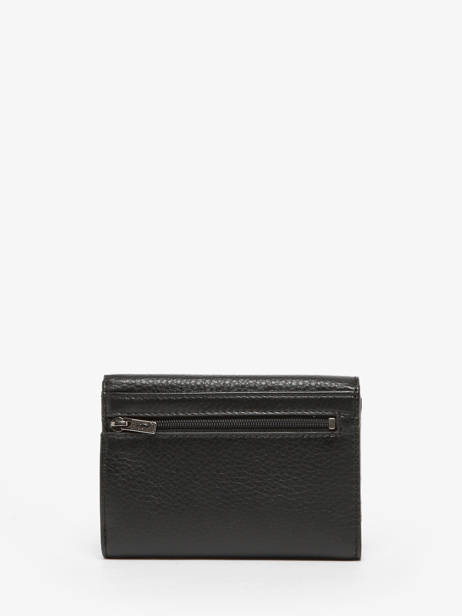 Wallet Leather Yves renard Black enveloppe 29223 other view 2