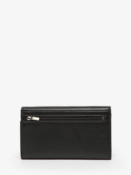 Wallet Leather Yves renard Black enveloppe 29283 other view 2