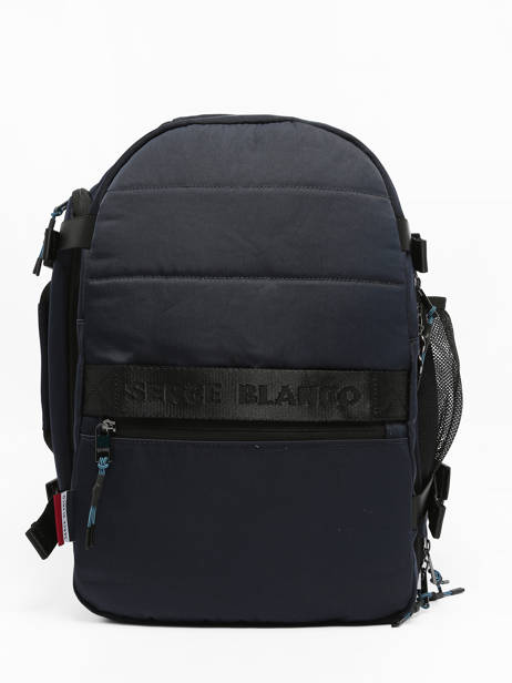 Sac Business Homme Main Serge blanco Bleu bsh BSH11050 vue secondaire 4