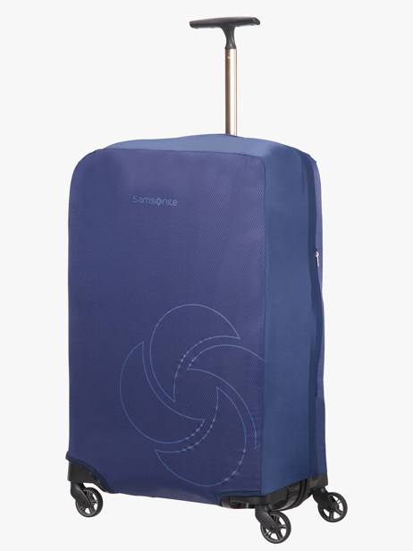 Housse Valise Samsonite Bleu global ta 121224 vue secondaire 1