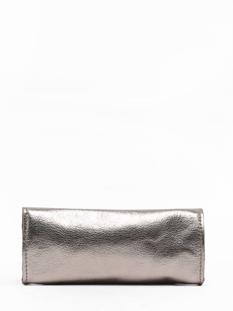 Pouch Leather Paul marius Silver vintage TROUSSE other view 2