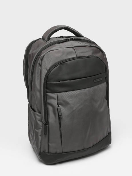 Backpack David jones Gray business PC045 other view 2