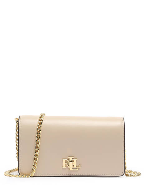 Shoulder Bag Dryden Leather Lauren ralph lauren Beige dryden 32915377