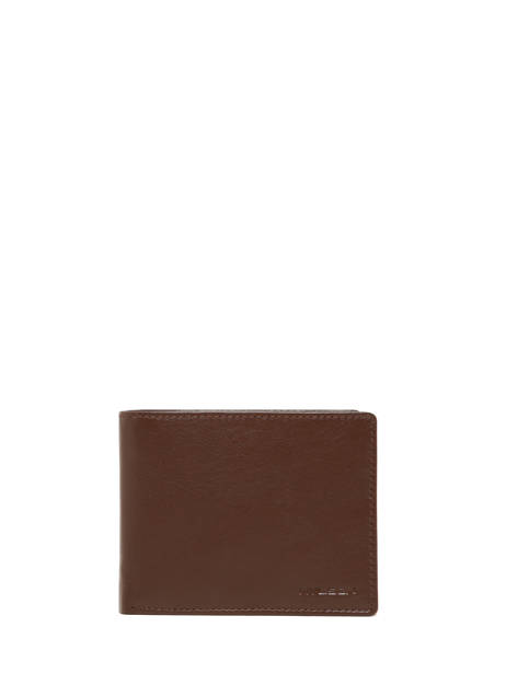 Portefeuille Cuir Wylson Marron portland 4