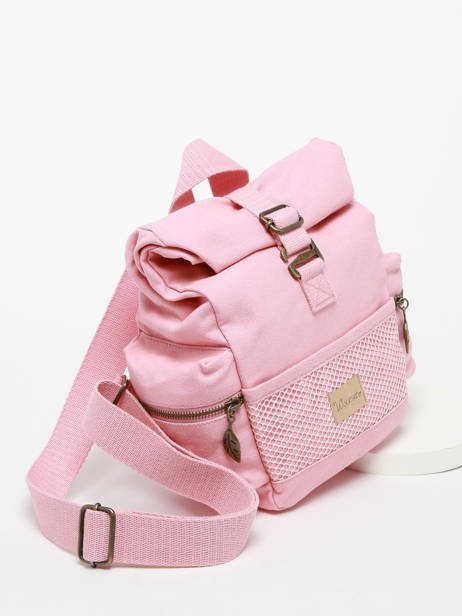 Small Rolltop Backpack Narcisse Woomen Pink narcisse WNAR04 other view 2