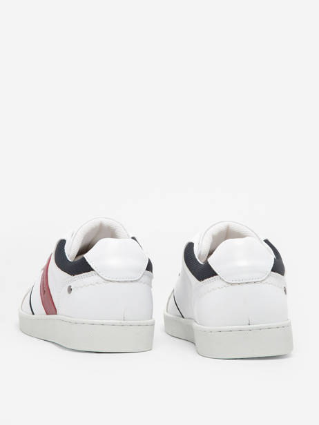 Sneakers En Cuir Redskins Blanc men IXIAN vue secondaire 3