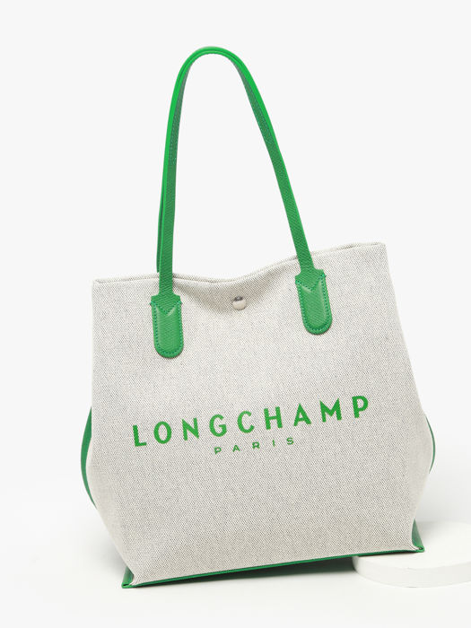 Longchamp Essential toile Besaces Vert