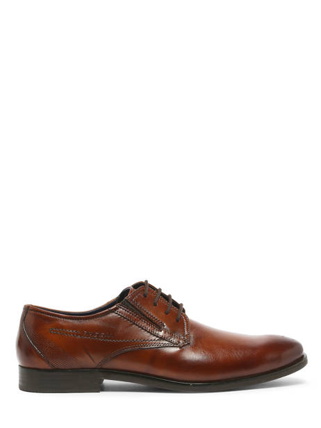 Chaussures De Ville Savio En Cuir Bugatti Marron men 31119605