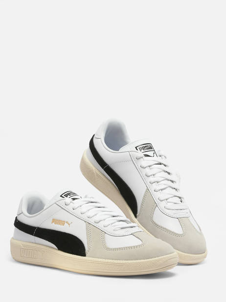 Sneakers In Leather Puma White women 38660701 other view 3