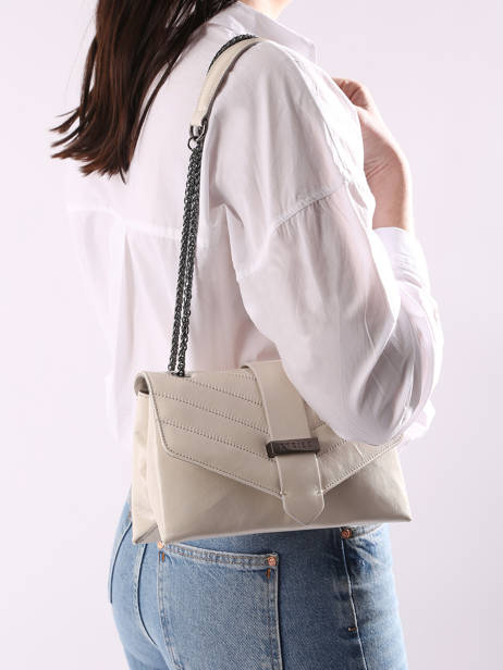 Crossbody Bag Jana Amour Leather Etrier White jana amour EJAM002T other view 1