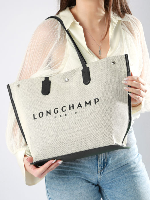 Longchamp Essential toile Besaces Beige