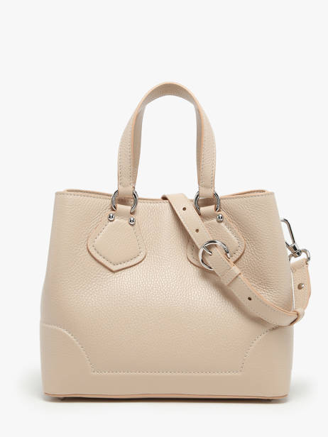 Small Leather Néo Izy Satchel Lancel Beige neo izy A12133 other view 4