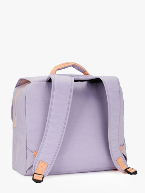 Cartable 2 Compartiments Kipling Violet back to school / pbg PBG21092 other view 4