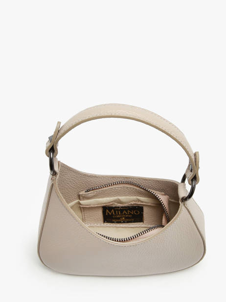 Leather Caviar Crossbody Tas Milano Beige caviar CA23118 other view 3